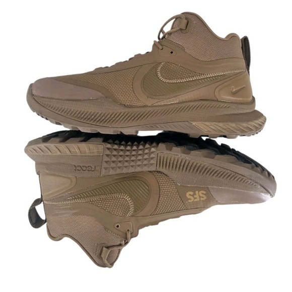 Nike React SFB Carbon Mid Coyote Shoes Mens 12 Tan Elite Outdoor Tactical main image 5